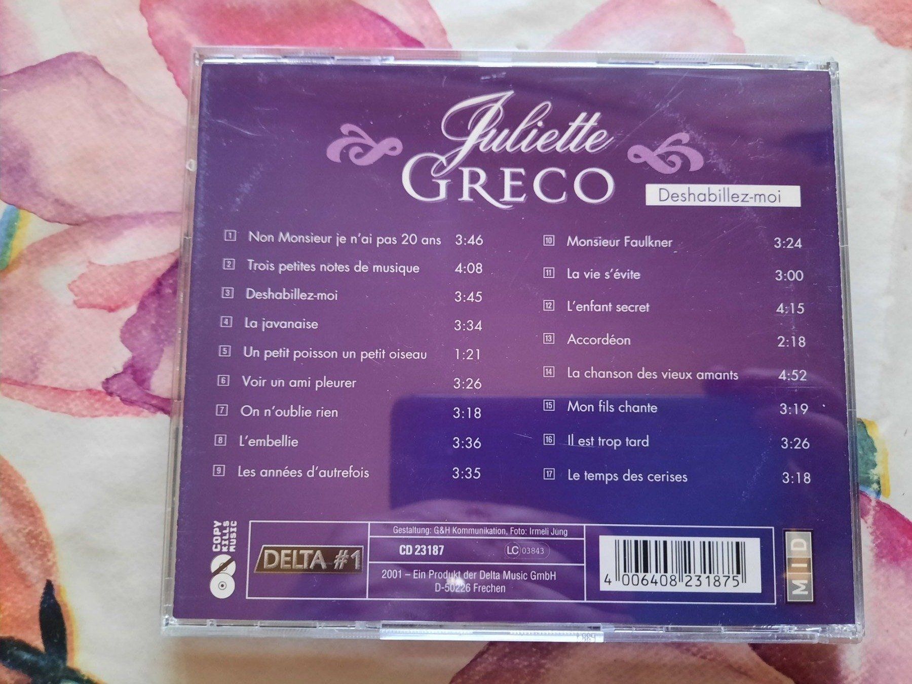 CD: CD Juliette Greco - Déshabillez-moi – Usato da Pully venduto da bro_n52j 1