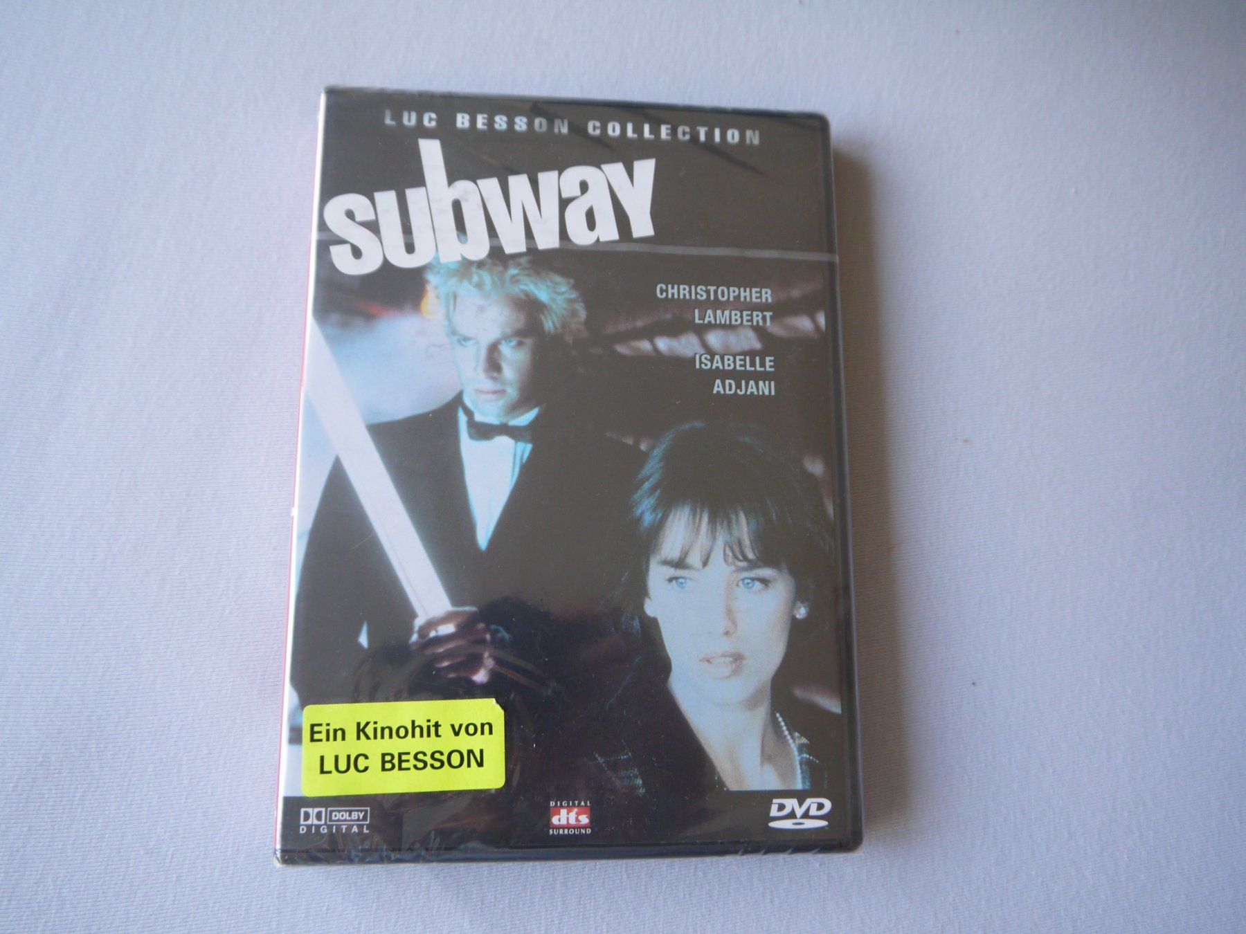 Tutti i DVDs: SUBWAY - Luc Besson/Christopher Lambert/Isabelle Adjani – Nuovo e nell'imballaggio originale da Hagendorn venduto da Blaf