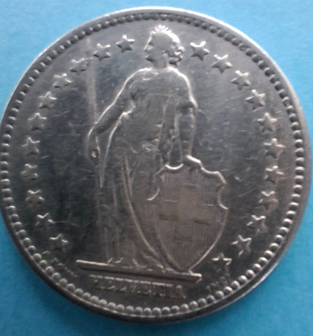 Alle Münzen: CHF___2.00 1908 TB – Gebraucht aus Fribourg von Kiki020 1