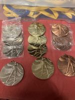 Langlauf Medallien Gold-Silber-Bronze u.v.m.