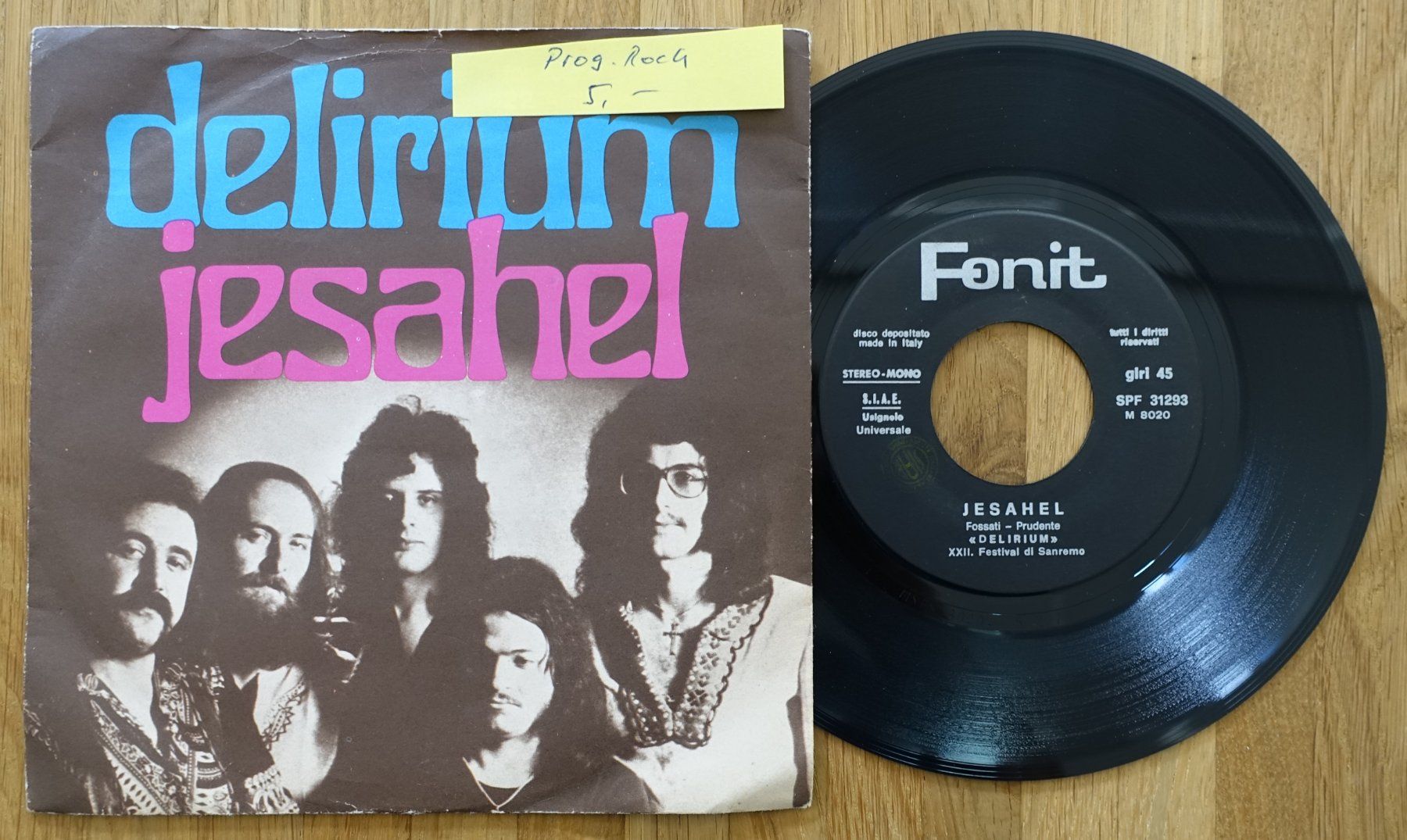 Dischi in vinile: Delirium – Jesahel – Usato da Sessa venduto da discoverymedia