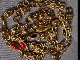 Céline Paris collier long 88 cm vintage modèle iconique rare