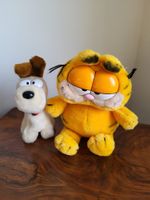 Plüschfiguren Garfield und Odie 1983 Dakin guter Zustand