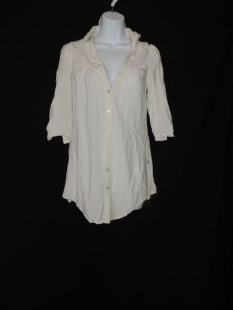 chemise longue blanche