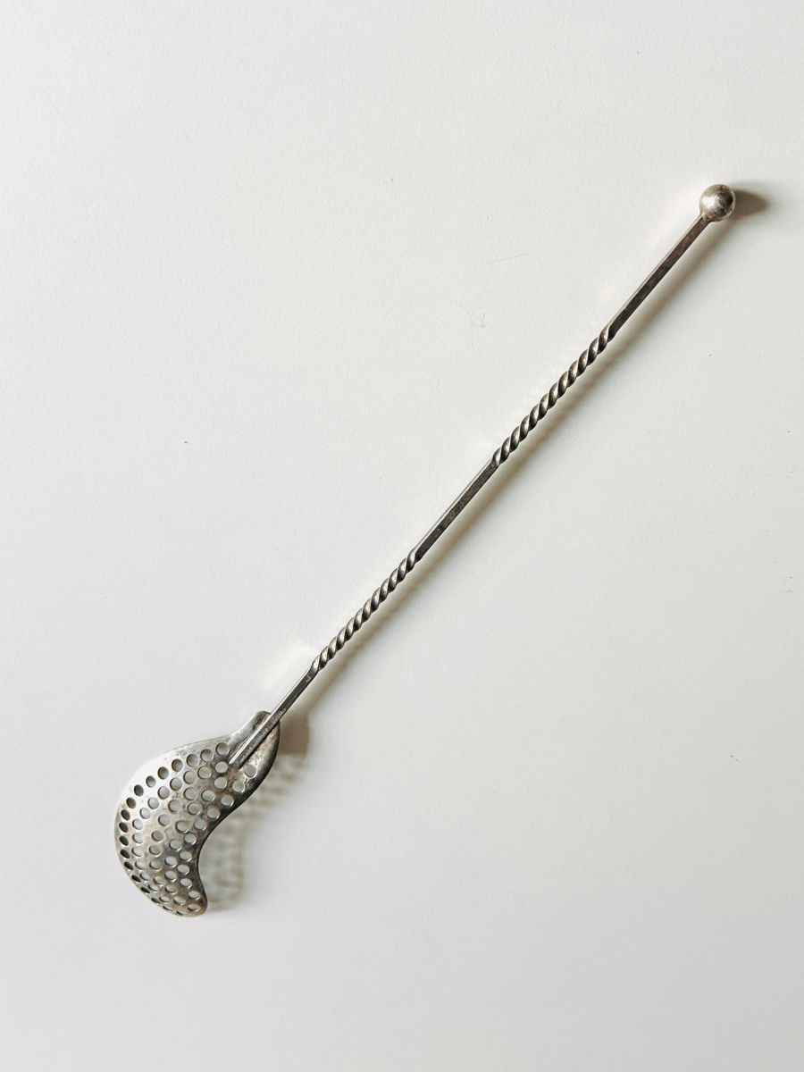 Cucchiai: Barlöffel cocktaillöffel mit Sieb 40cm Silver plated – Usato da Zürich venduto da Gorilla