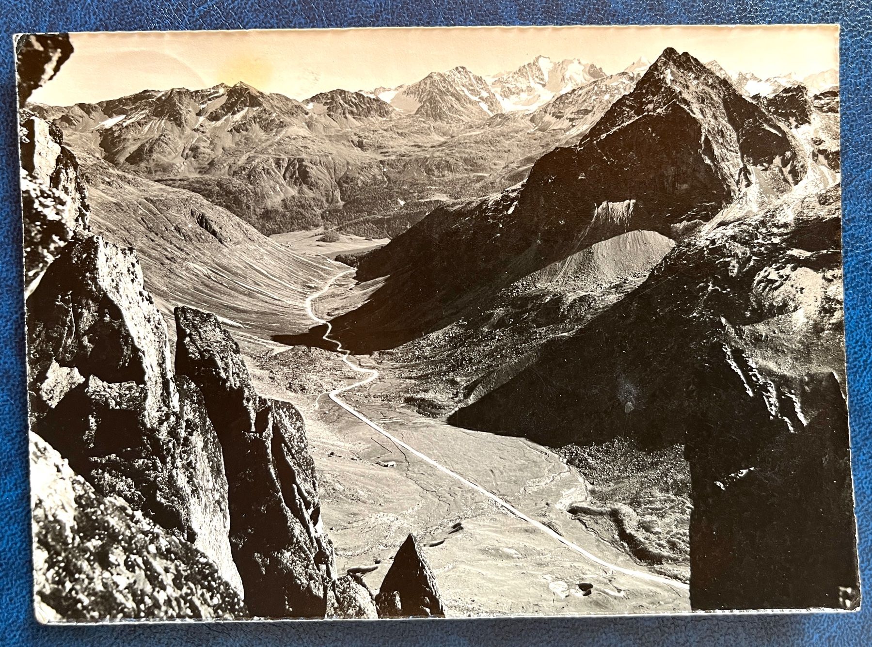 Cartoline postali: Julier-Pass-Strasse/Bernina. 1948 – Usato da Renan BE venduto da johncactus