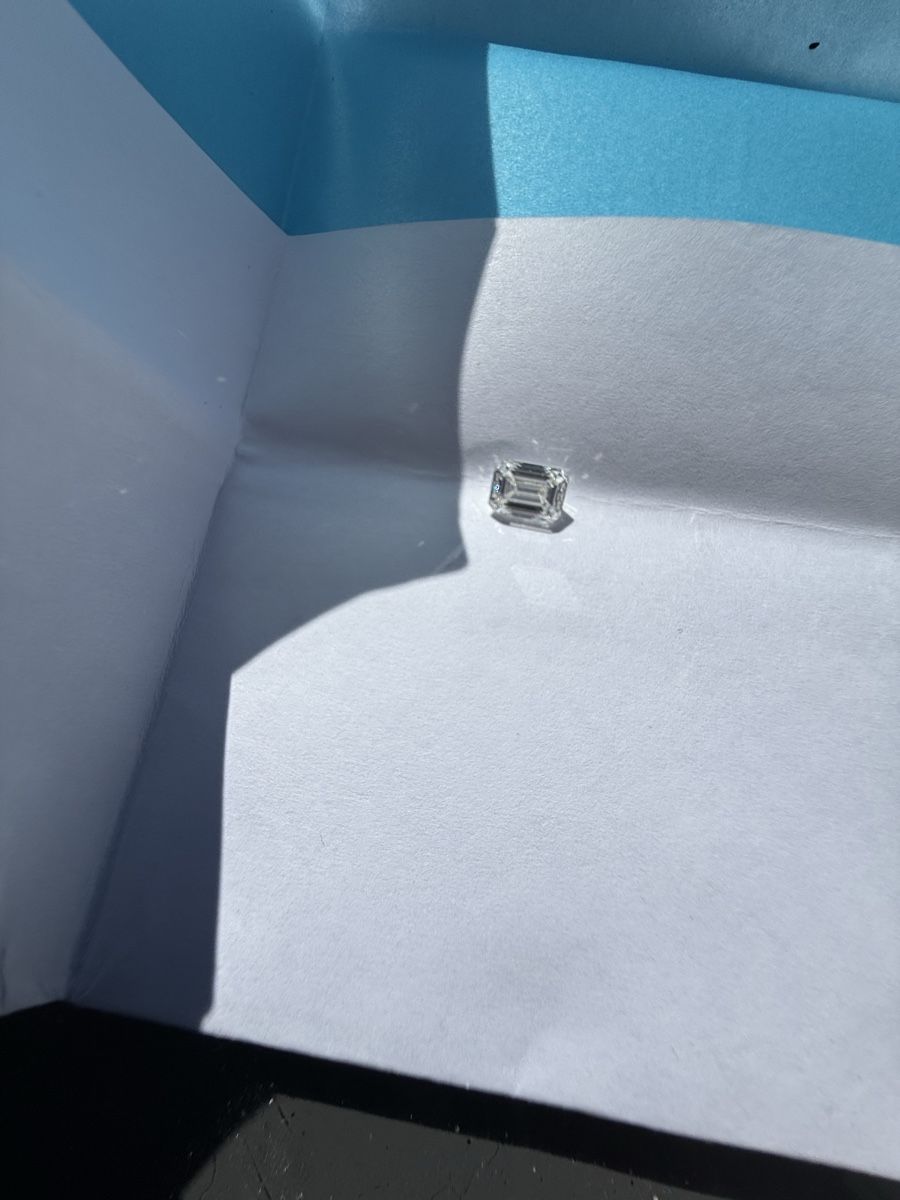 Edelsteine: 0.72ct GIA Diamant Emerald Cut H VVS1 EX/EX – Neu (gemäss Beschreibung) aus Birsfelden von gre_22hh 1