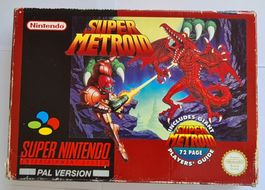 Super Metroid Big Box CIB ☠️ Super Nintendo SNES PAL UKV
