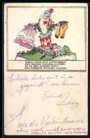 Robert Philippi: Clown mit Hose und Rock