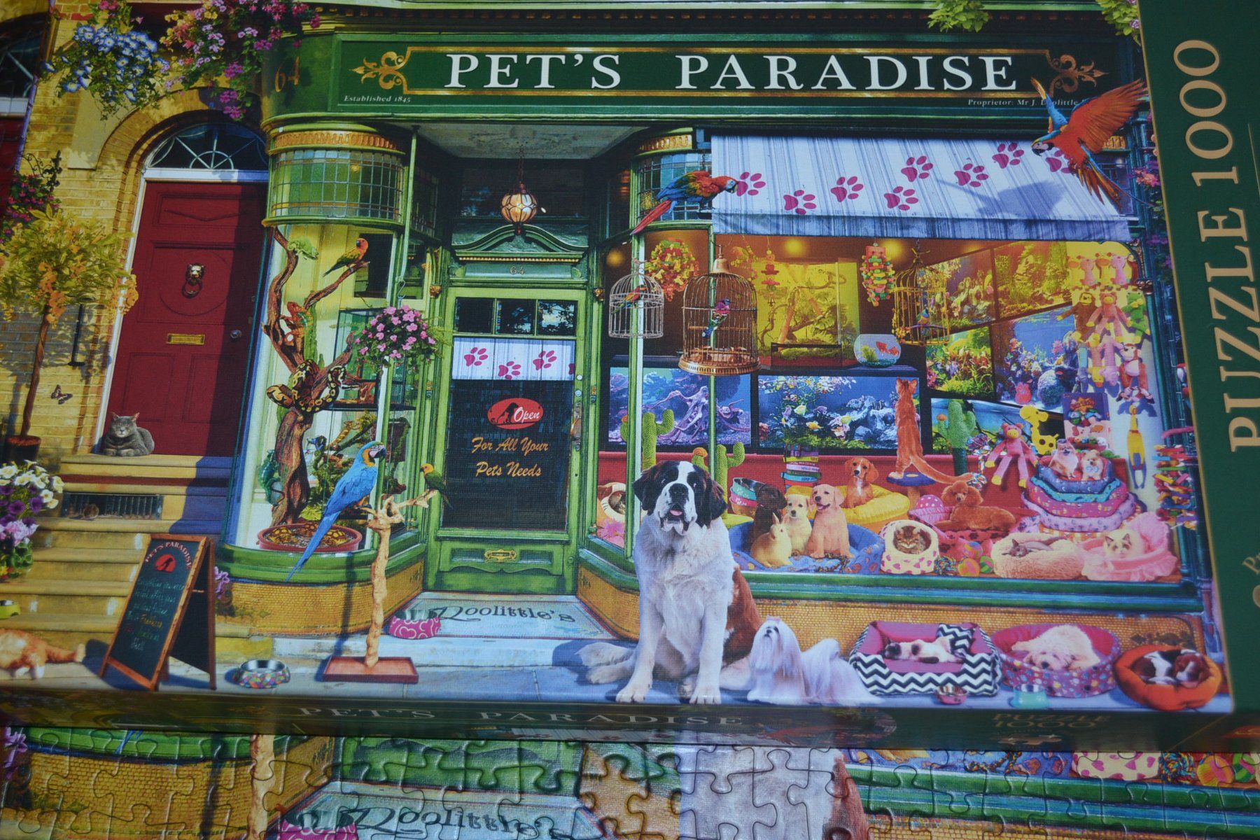 Puzzle: Puzzle 1000 Teile - PETS PARADISE – Usato da Kölliken venduto da Knorrli58 2
