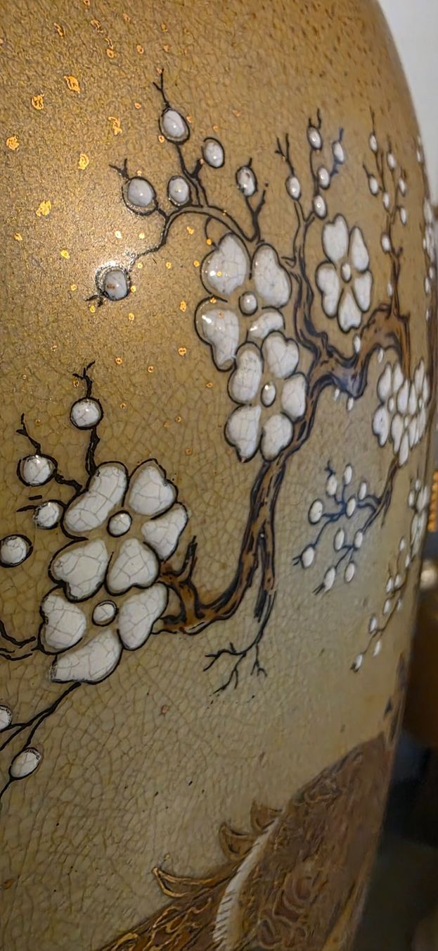 Vasi & Recipienti: Faszinierend Grosse Satsuma Vase/ Bodenvase – Usato da Kaufdorf venduto da Nati-Nati 5