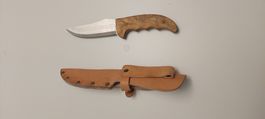 Messer Outdoor School Survival Design mit Lederetui