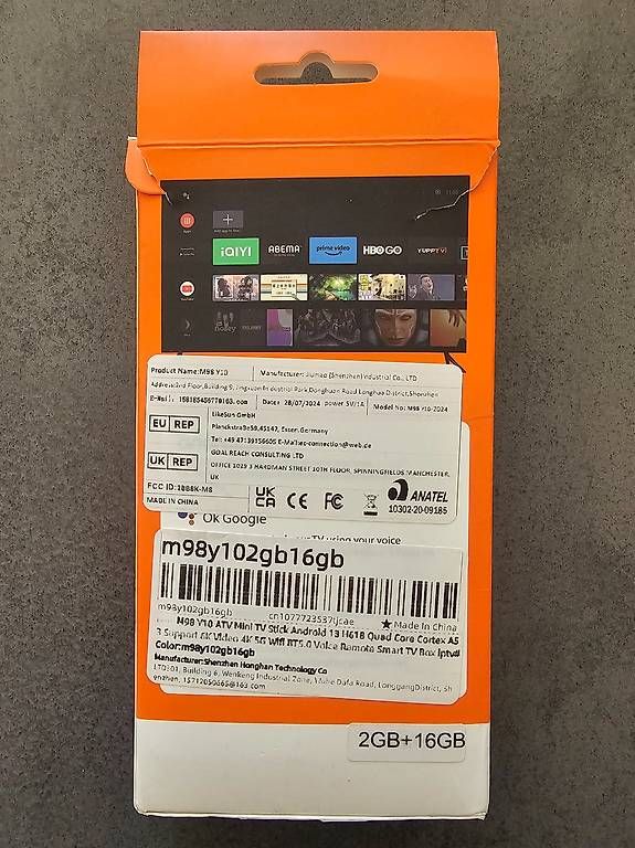 Lettore multimediale & Streamer: M98 Y10 Smart TV Stick – Nuovo e nell'imballaggio originale da Winterthur venduto da Alex771 1