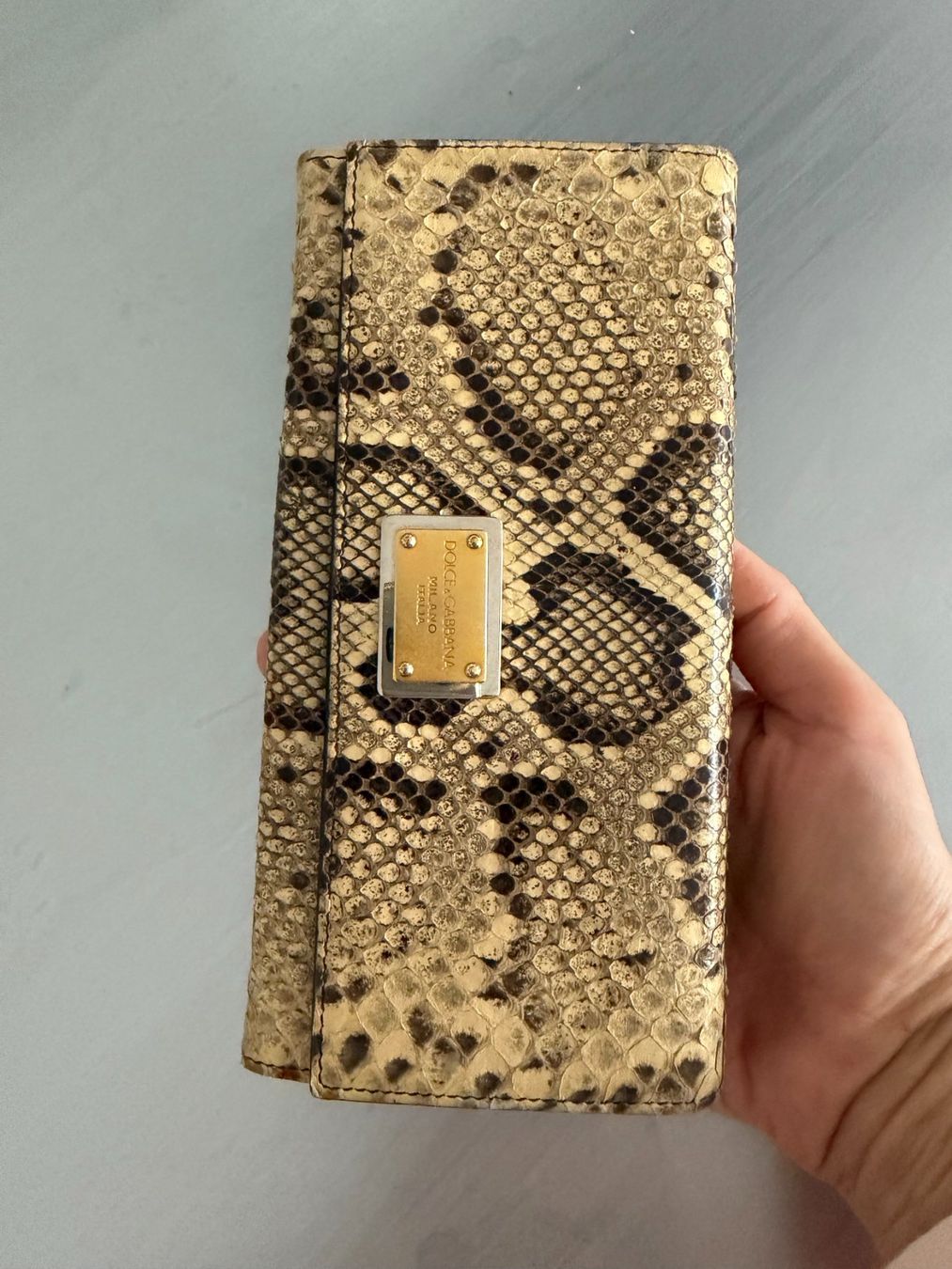 Dolce & Gabbana Borse da donna: Dolce & Gabbana Tasche Pythonleder inkl Portemonnaire – Usato da Edlibach venduto da dom_j7kl 6