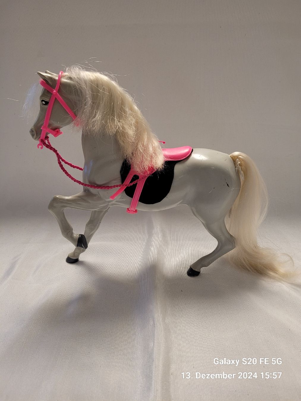 Giocattoli: Barbie Pferd Dallas Schimmel – Usato da Niederbuchsiten venduto da klengyel 1