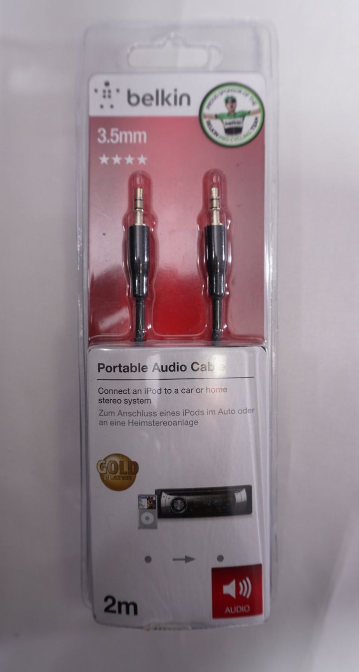 Cavi: Portable Audio Cable, 2 Meter, 3,5mm – Nuovo e nell'imballaggio originale da St. Gallen venduto da Acer0110 1