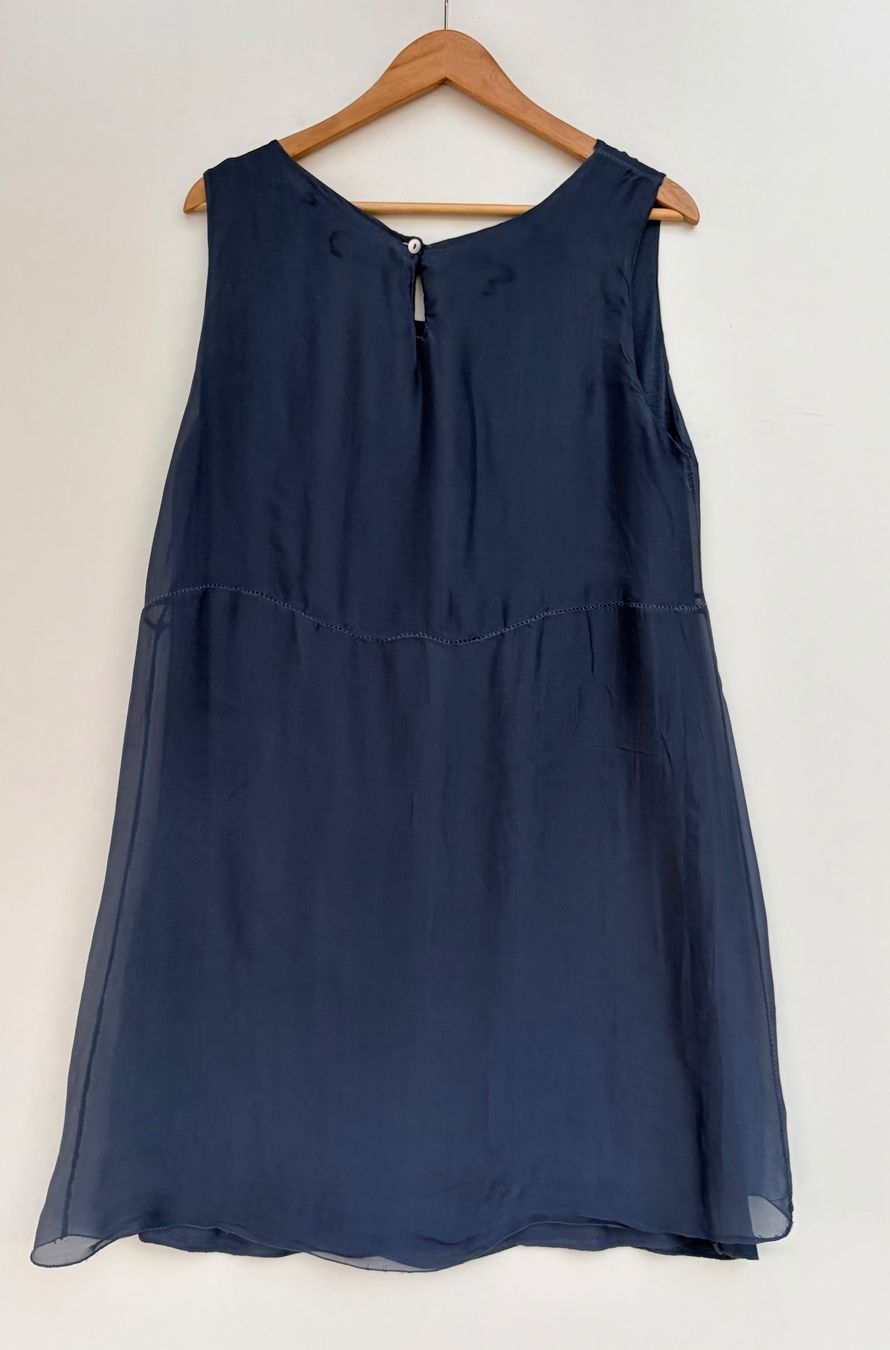 Kleider: Made in Italy Kleid mit Seide Gr.M – Gebraucht aus Unterägeri von Jutka_04 3