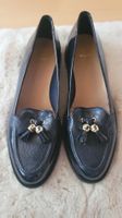 Schwarze Loafers Grösse 40 Lackleder schwarz