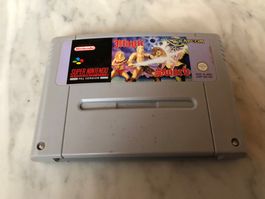 MAGIC SWORD SPIEL FÜR SUPER NINTENDO