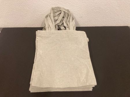 Tragtaschen grau, 30 Stück, je ca. 42 x 37 cm
