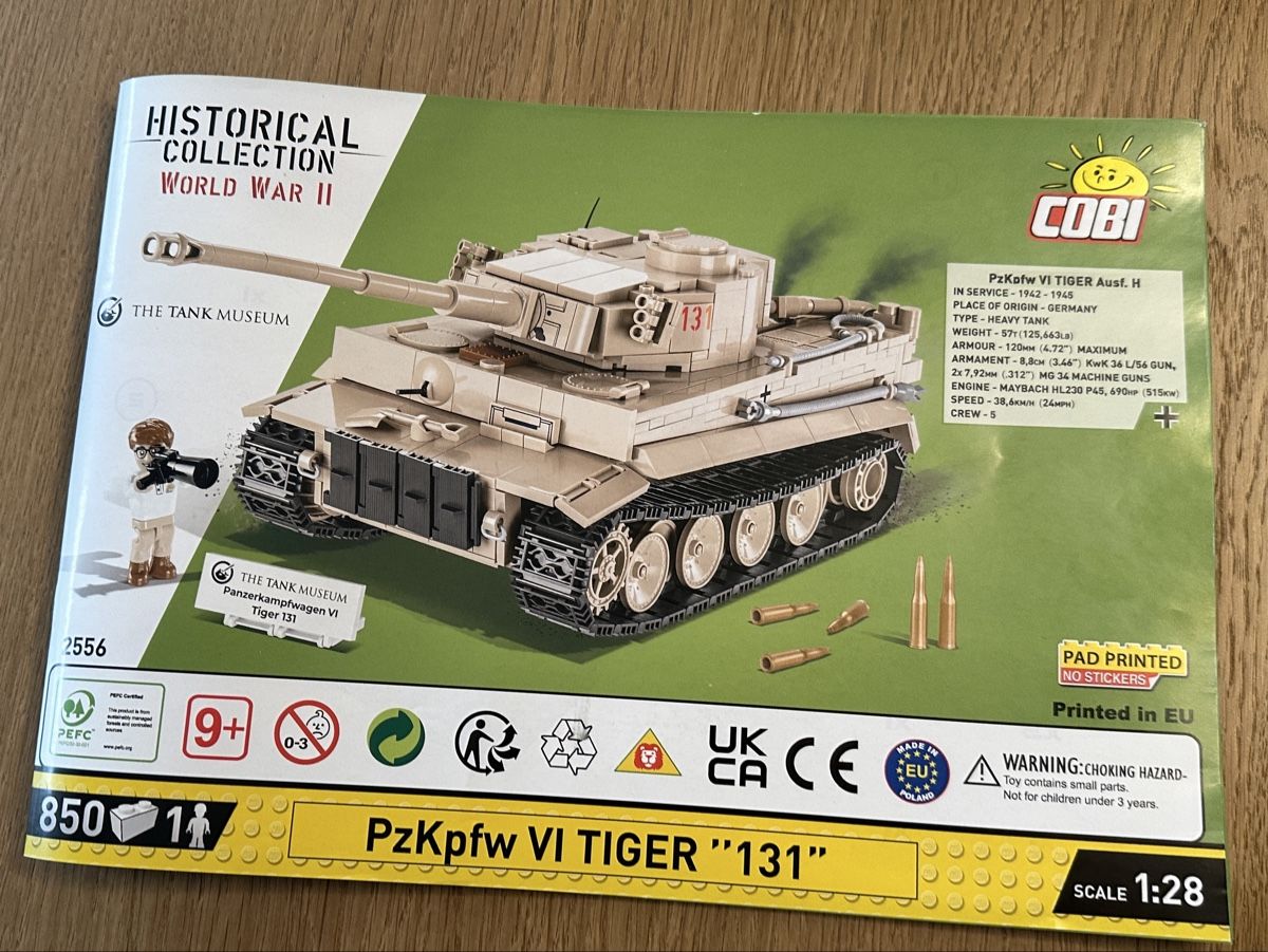 Cobi Baukästen: COBI Panzerkampfwagen VI Tiger 131 – Gebraucht aus Schaffhausen von phi_s6m9 2