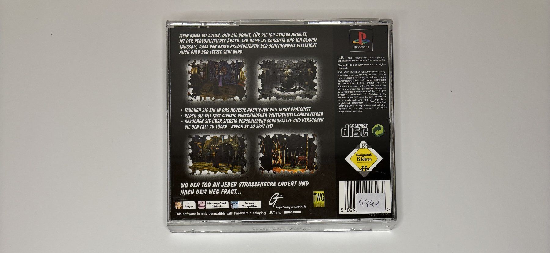 Spiele: PS1 - Discworld Noir – Gebraucht aus Allschwil von Bullach 2