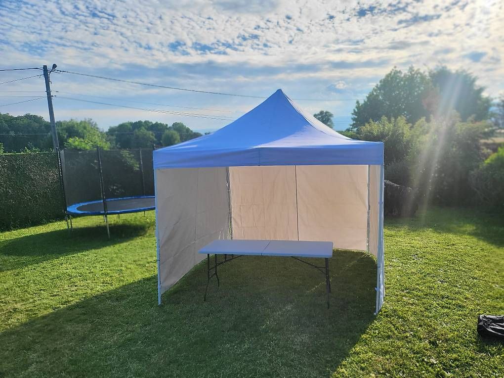 Tende & Padiglioni: Stand complet tente pliable de marché 3x3m hyper imperméable – Usato da geneve venduto da Allyr5456