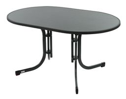 SIENA Klapptisch PACO Melamin schiefer 140x90 cm (Ref.33/25)