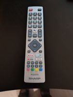 Original SHARP AQUOS Smart-TVFernbedienung (Netflix/YouTube)