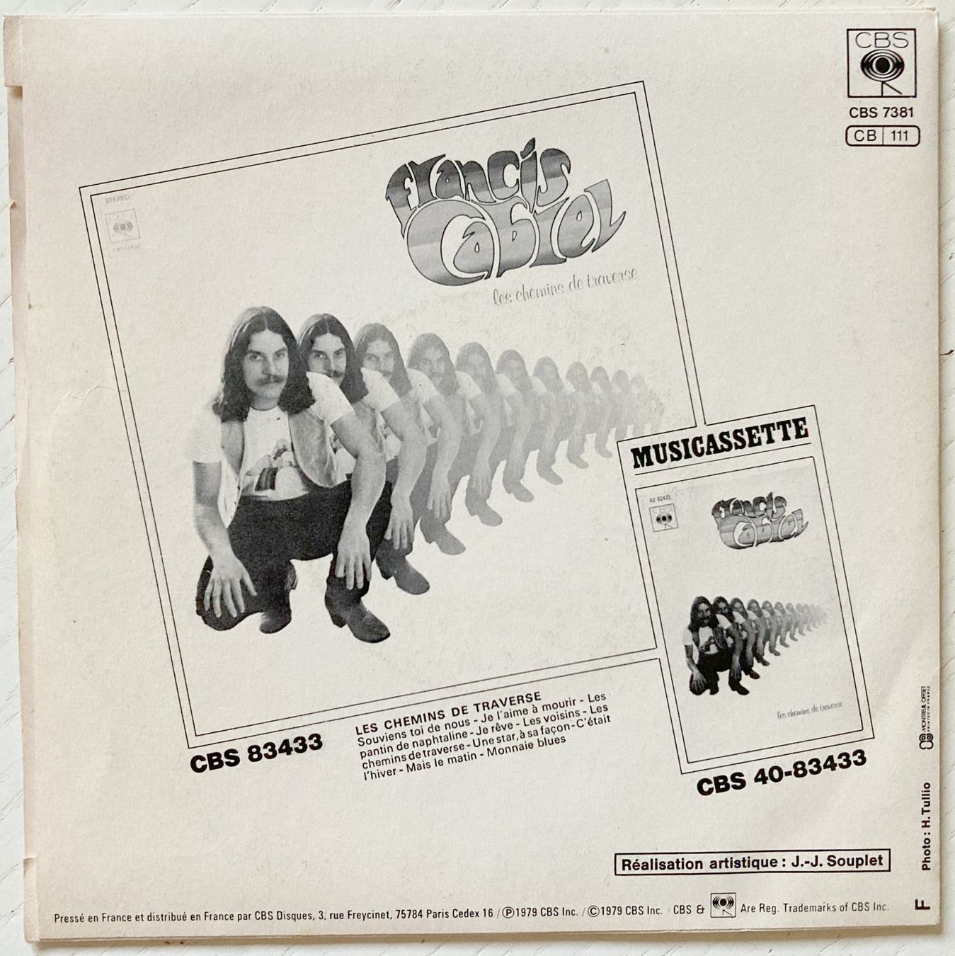 Dischi in vinile: FRANCIS CABREL - JE L'AIME A MOURIR – Usato da Bottens venduto da hotter-than-hell 1