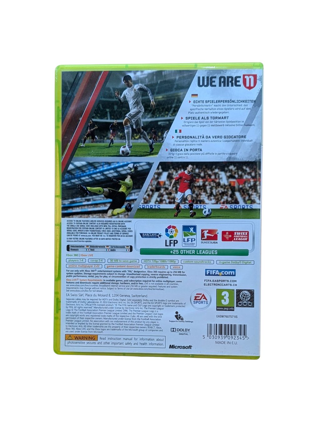 Microsoft Giochi: FIFA 11 Xbox 360 – Usato da Domat/Ems venduto da IsseldorsShop 1