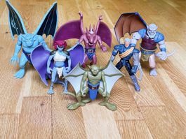 6x Gargoyles Kenner 1995, Brooklyn, Lexington, Demona…