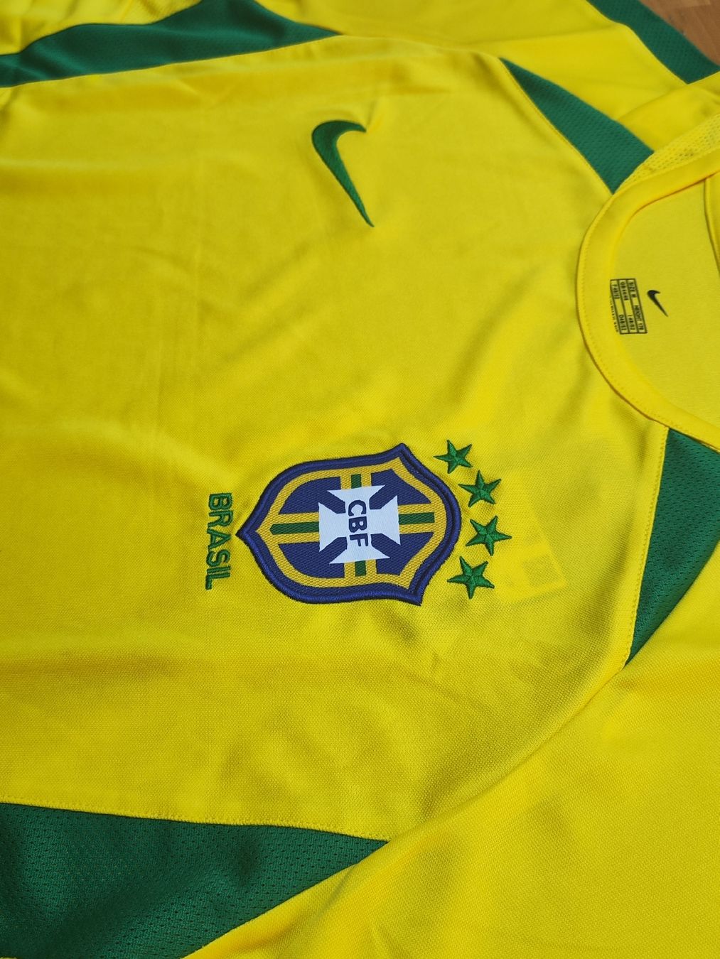 Nike Canottiere & Pantaloni: Retro Brasilien Heimtrikot 2002 – Nuovo (secondo la descrizione) da Breitenbach venduto da Lqris 3
