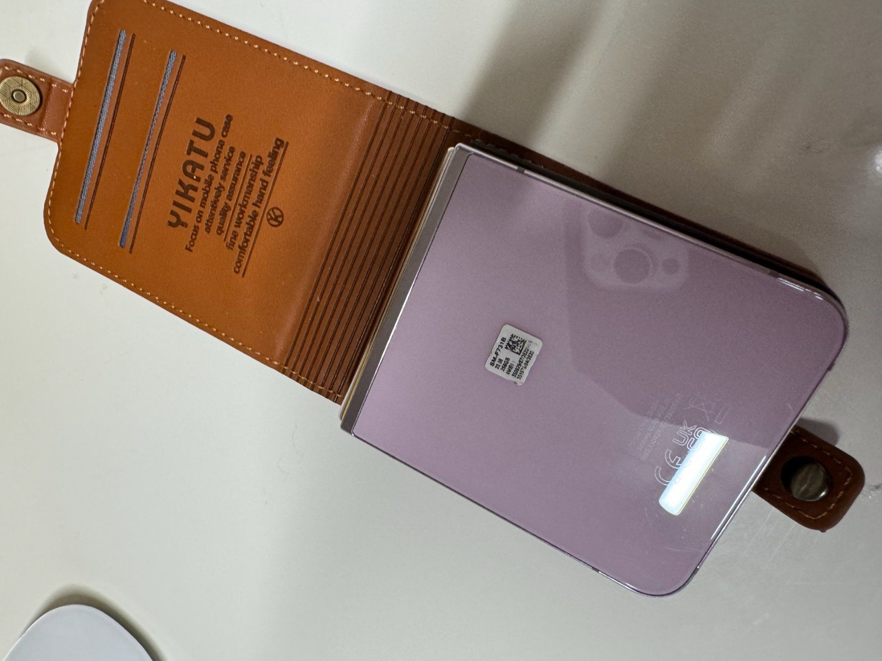 Samsung Telefoni cellulari / Smartphones: Samsung Z Flip 5 lila – Usato da Niederrohrdorf venduto da ursgut-vinyl 4