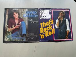 DAVID SHAUN CASSIDY  tolle  Singles Toy Kult Top 70's