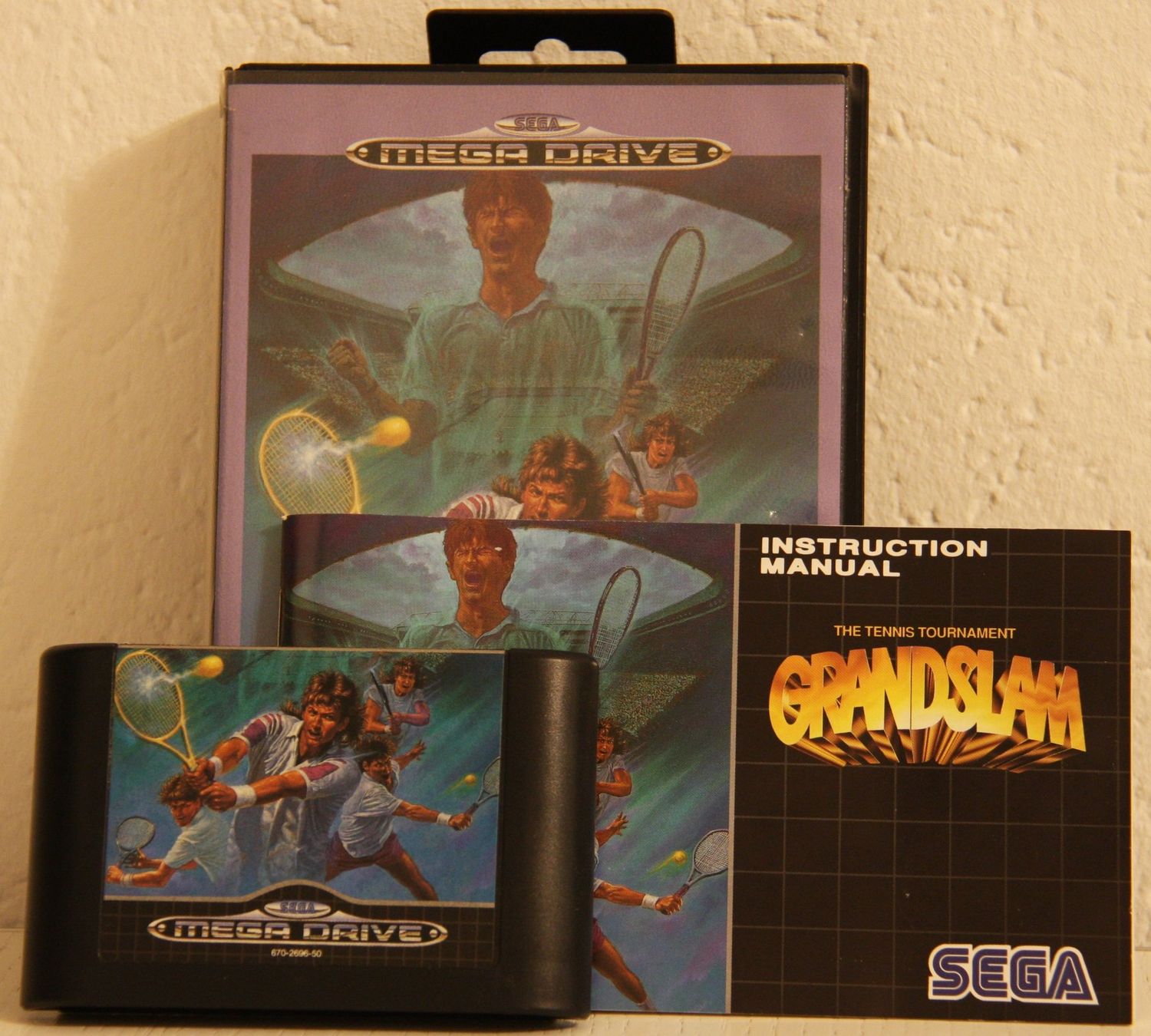 Giochi: Sega Mega Drive Grandslam – Usato da Fisibach venduto da Retrogames24 2