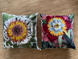Kissen 2er Set Christian Lacroix Blumenmuster