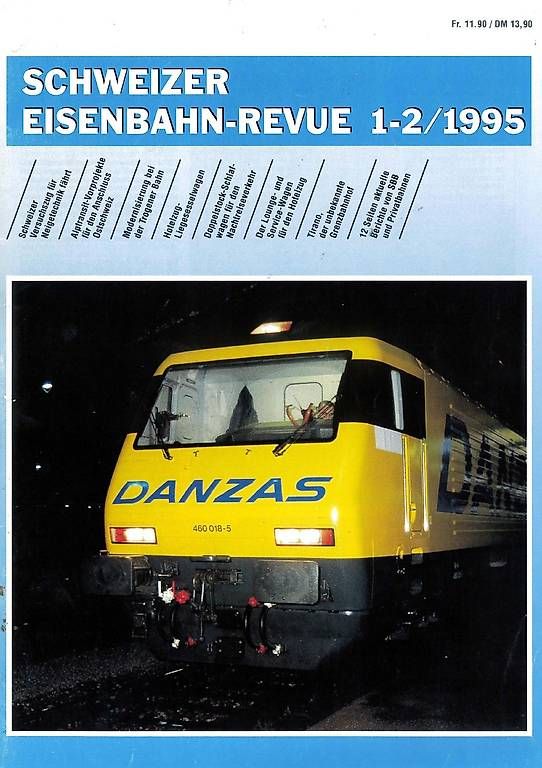 Zeitschriften & Magazine: Schweizer Eisenbahnrevue SER Jahrgang 1995 – Gebraucht aus Winterthur von rivella86