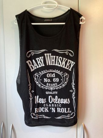 Baby Whiskey Shirt schwarz Gr. S