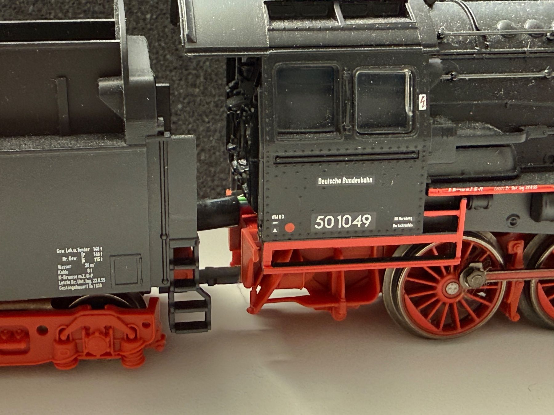 Trix Modellini di ferrovie: Trix DR BR 50 schwere Dampflok / DCC Sound HO – Usato da Jonschwil venduto da sutfra12 6