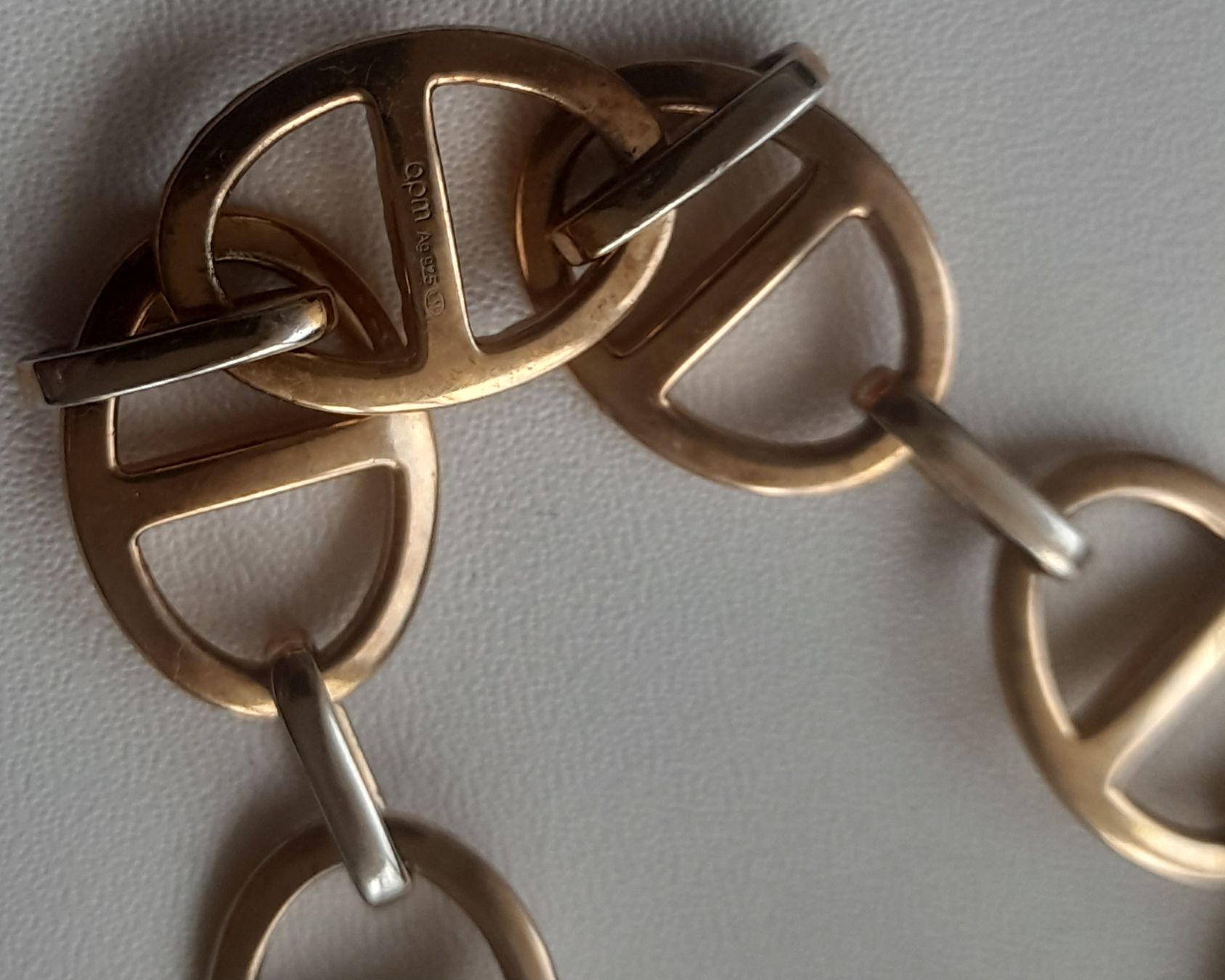 Armbänder & -reifen: Bracelet en argent 925,vermeil  – Gebraucht aus Lausanne von Glam-Luxe 2