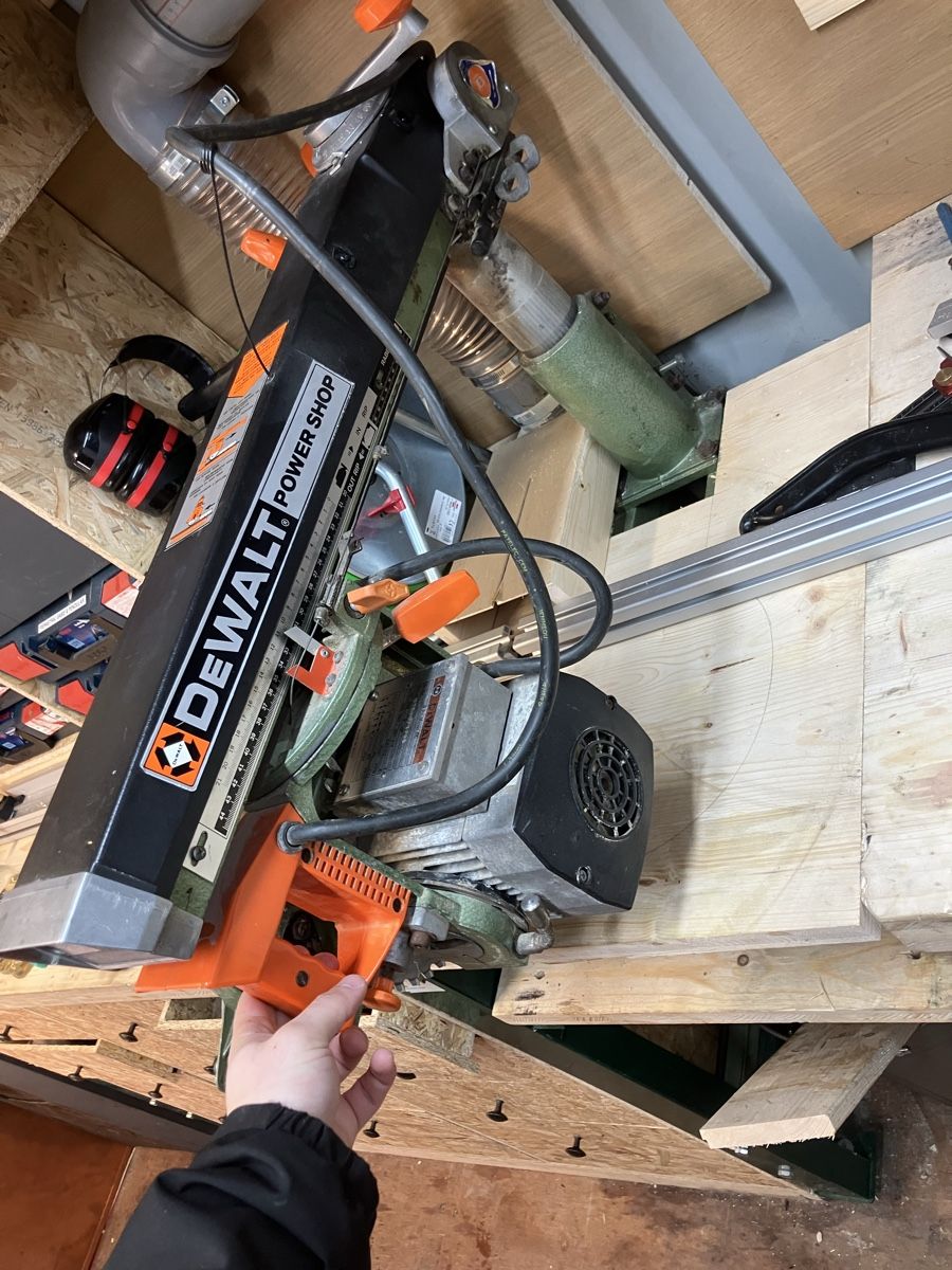 Dewalt Sägen: Scie circulaire radiale DeWalt powershop 125 – Gebraucht aus Gimel von jia_292f 4