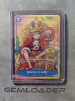 One Piece Monkey D Luffy Straw Hat Crew Card 2 Anniversary