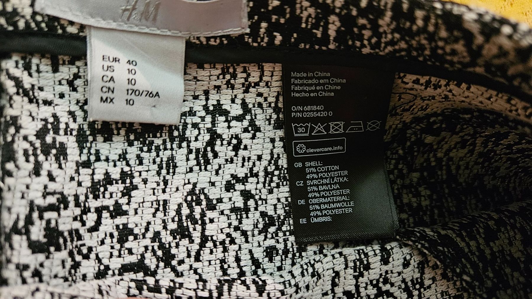 H&M Gonne: Gonna corta H&M tg.40 misto cotone – Usato da Melano venduto da H-Sara 4