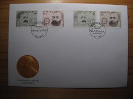 Schweiz FDC 1997 C5 Gemeinschaftsausgabe Nobelpreis