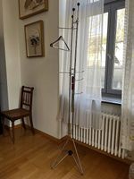 Metall Garderobenständer verchromt