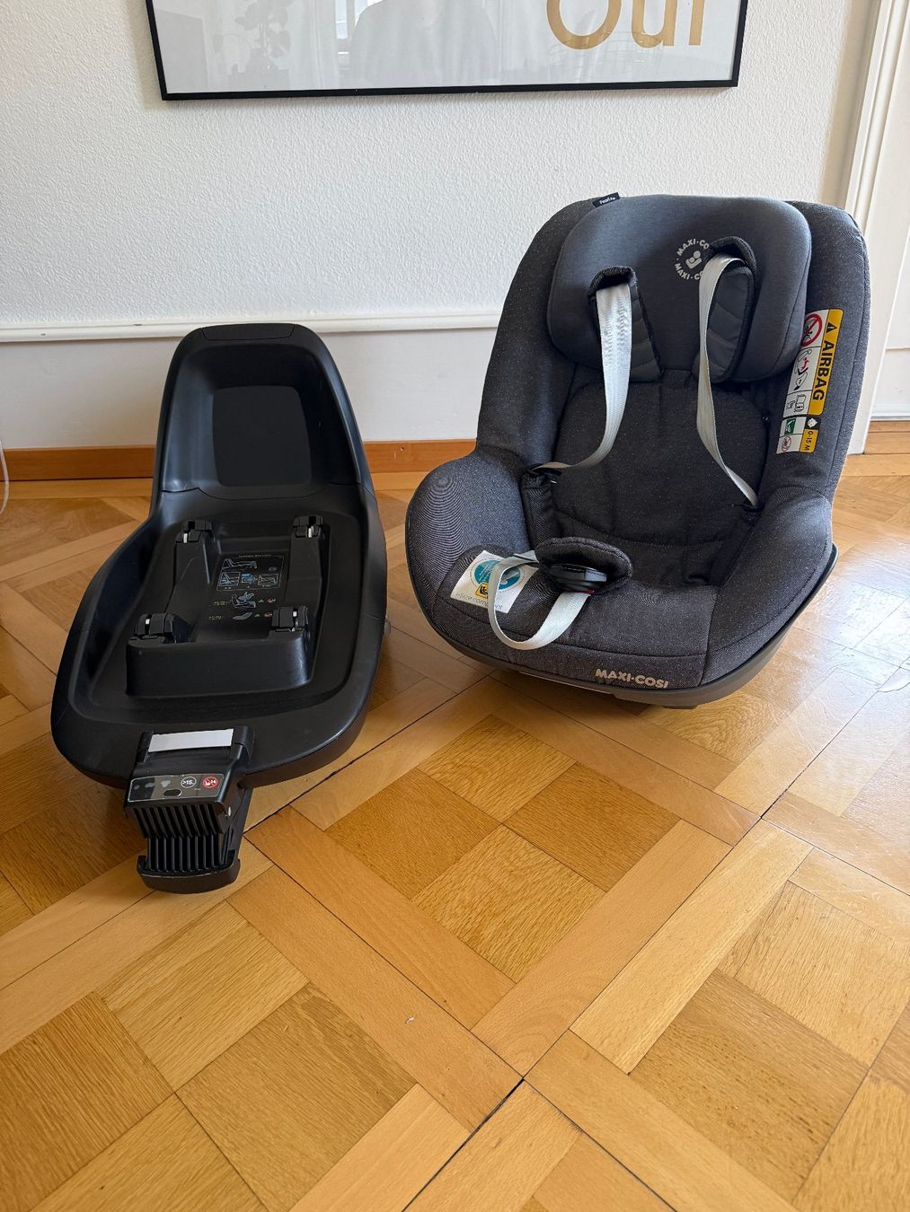 Maxi-Cosi Auto-Kindersitze: Maxi-Cosi Kindersitz Pearl Pro mit Basis – Gebraucht aus Bern von patso