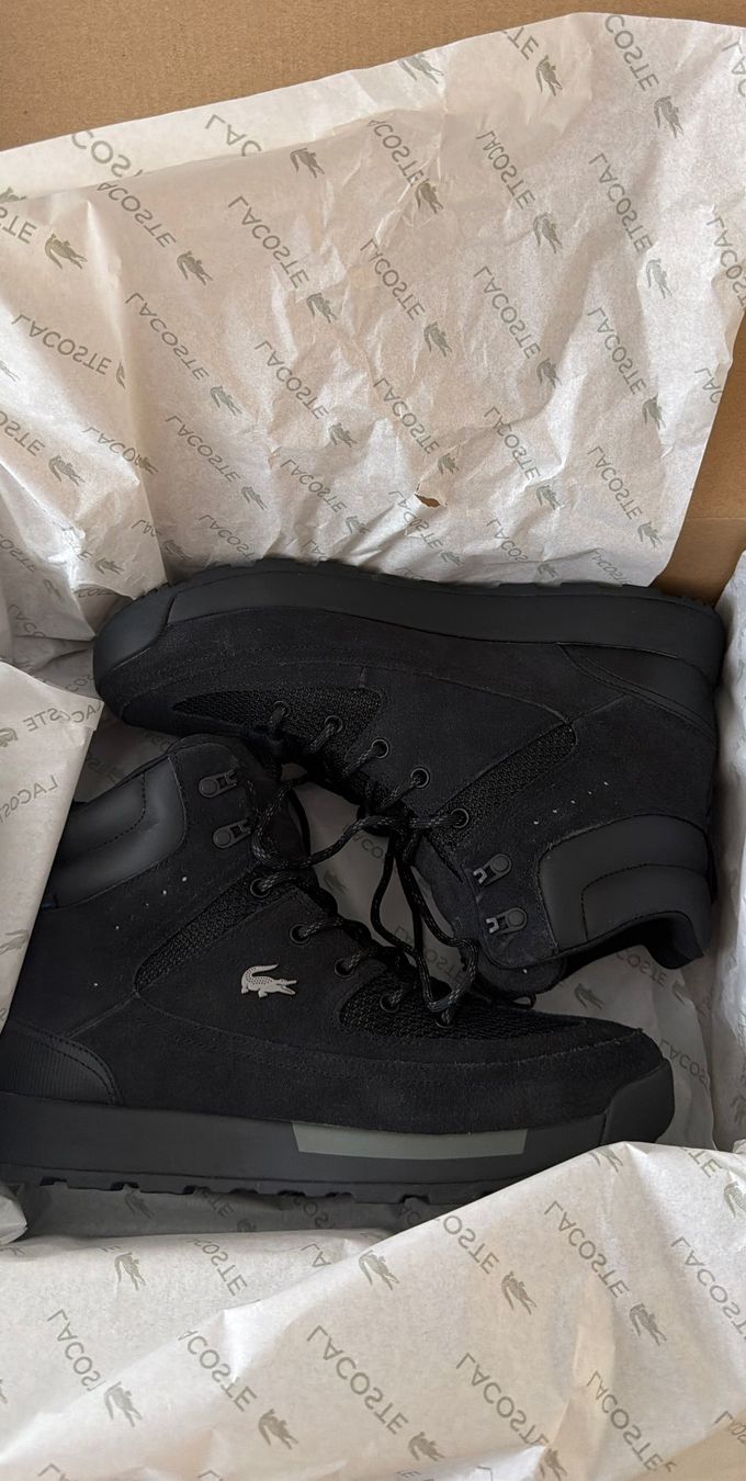 Lacoste Chaussures hommes: Lacoste Sneaker high black/dark grey – Neuf avec emballage d'origine à Amriswil par bes_cl7g