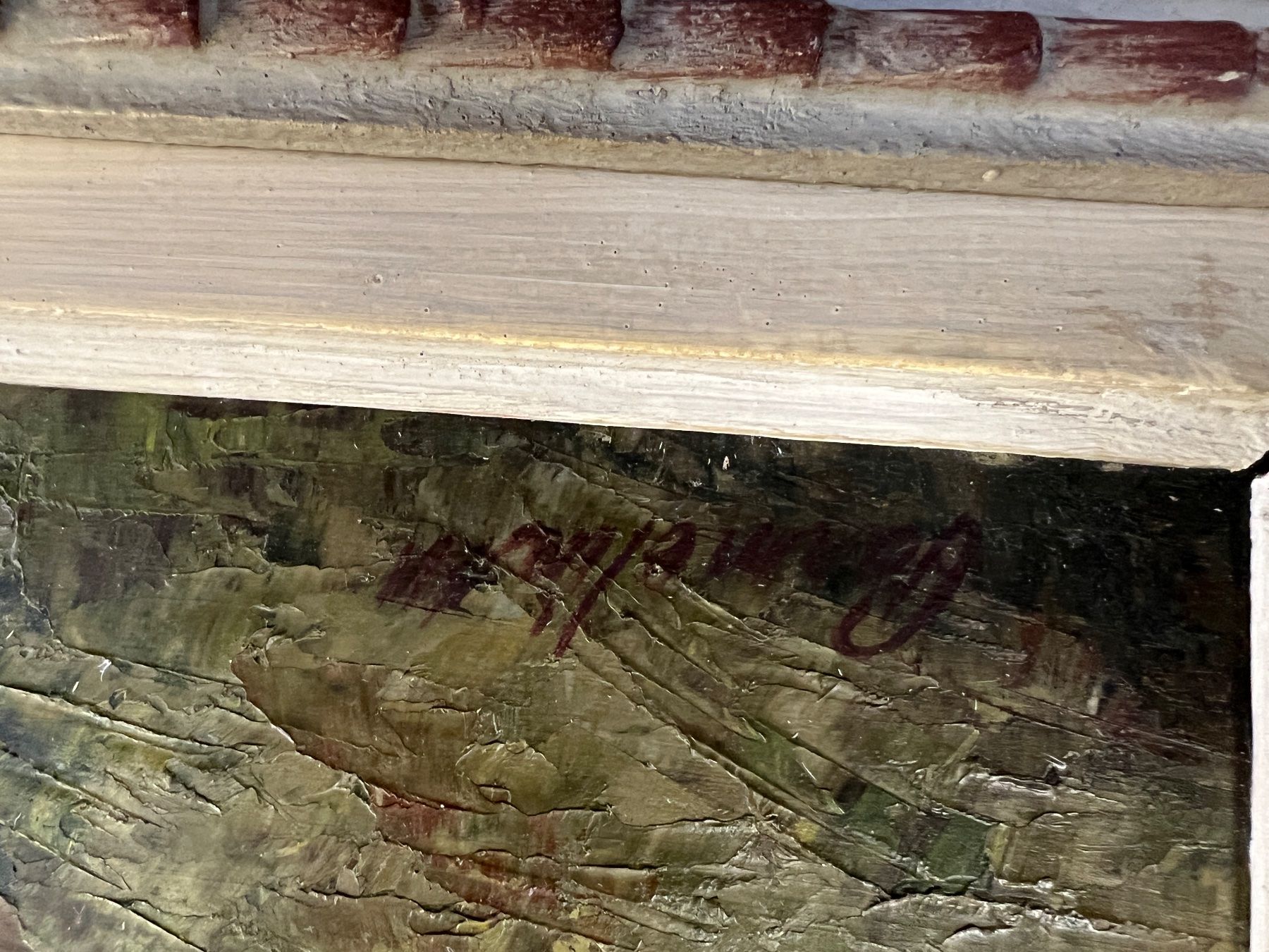 Dipinti: HUILE SUR PANNEAU SIGNÉE H PARMELIN – Usato da Genève venduto da Qanil77 3