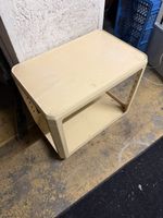 Retro Beistelltisch/ Nachttisch, beige, gut erhalten 49